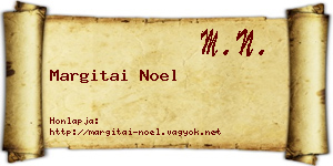 Margitai Noel névjegykártya